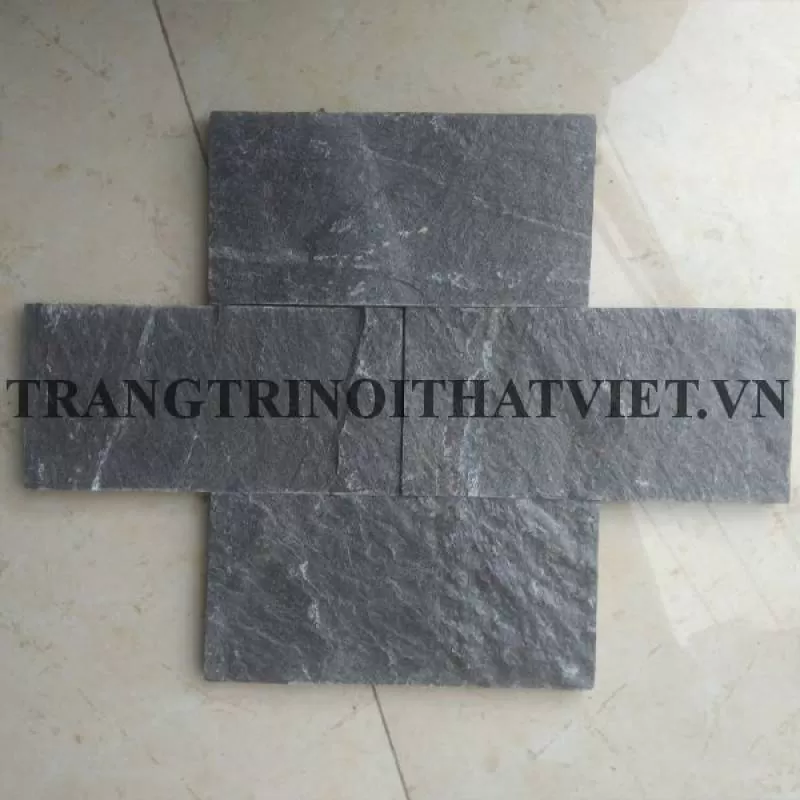 Đá chẻ xanh, 10x20 cm - trangtrinoithatviet.vn