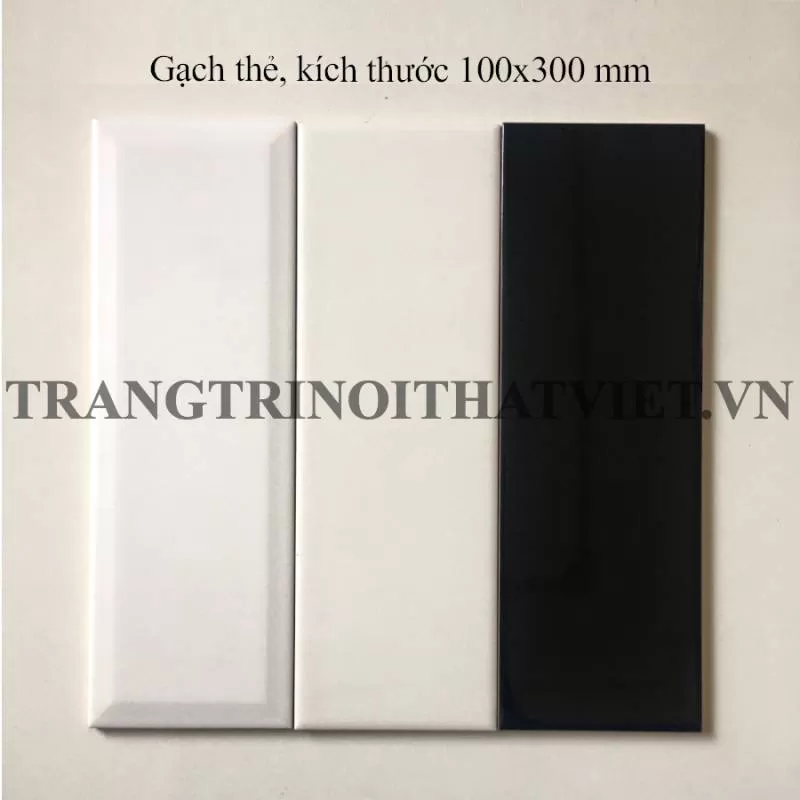 Gạch thẻ 100x300mm