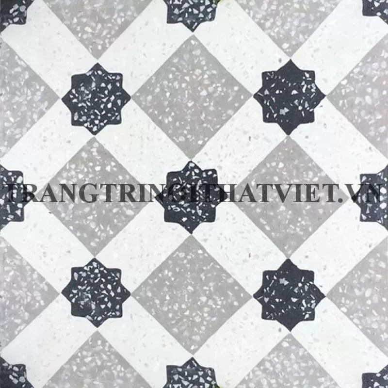 Gạch bông đá mài 20x20, VT-021 - trangtrinoithatviet.vn