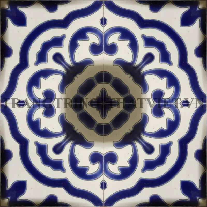 Gạch gốm nung, Hoa văn 01