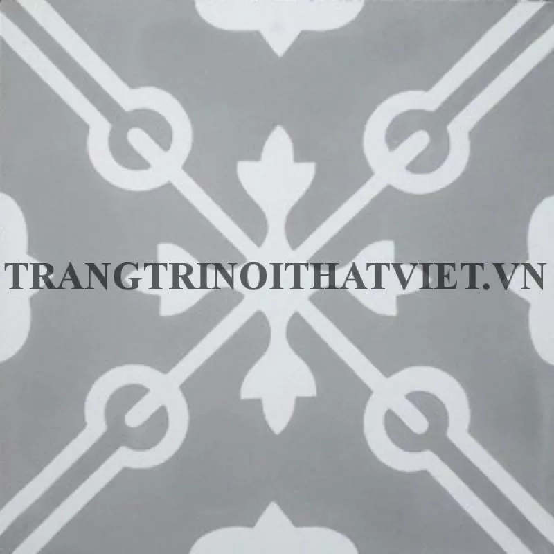 Gạch bông 20x20, V20-47 - trangtrinoithatviet.vn