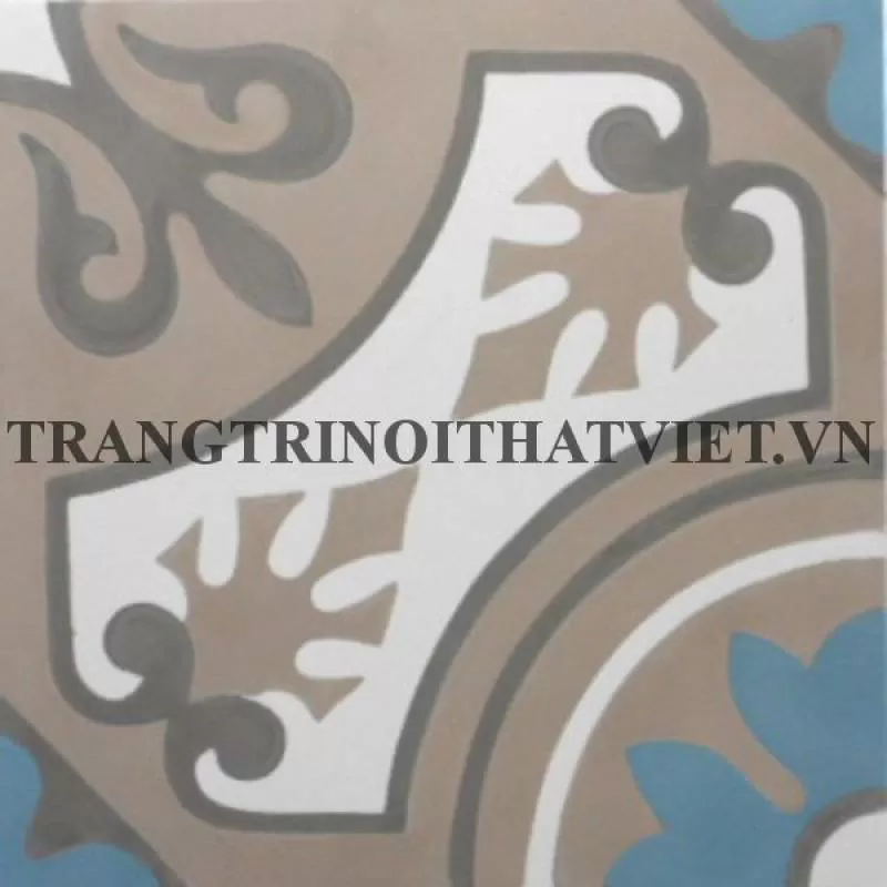 Gạch bông 20x20, V20-38 - trangtrinoithatviet.vn