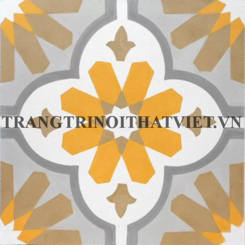 Gạch bông 20x20, V20-28 - trangtrinoithatviet.vn