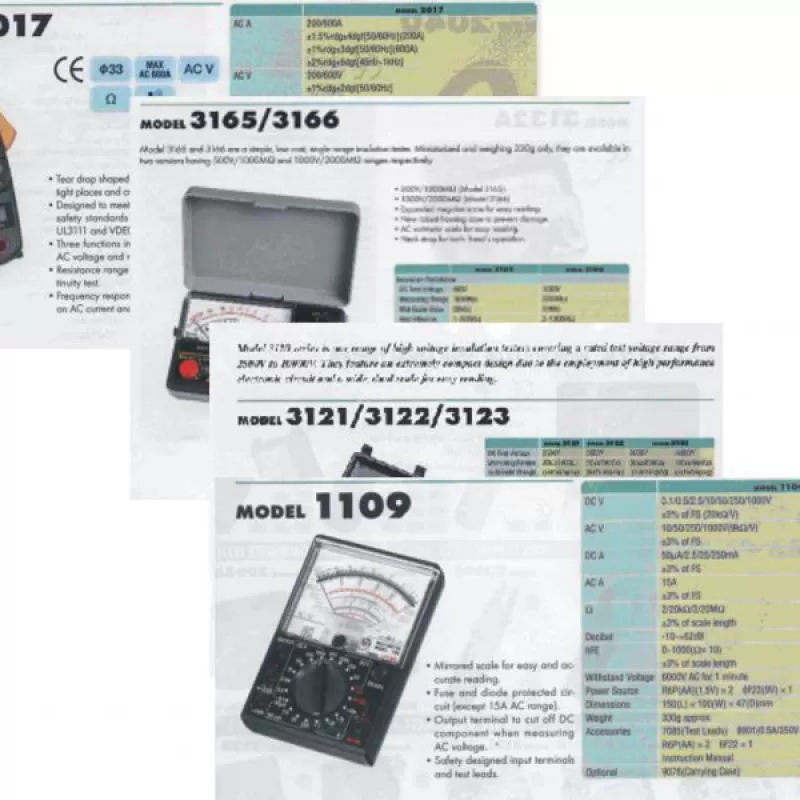 Các thiết bị đo điện Kyoritsu-Japan