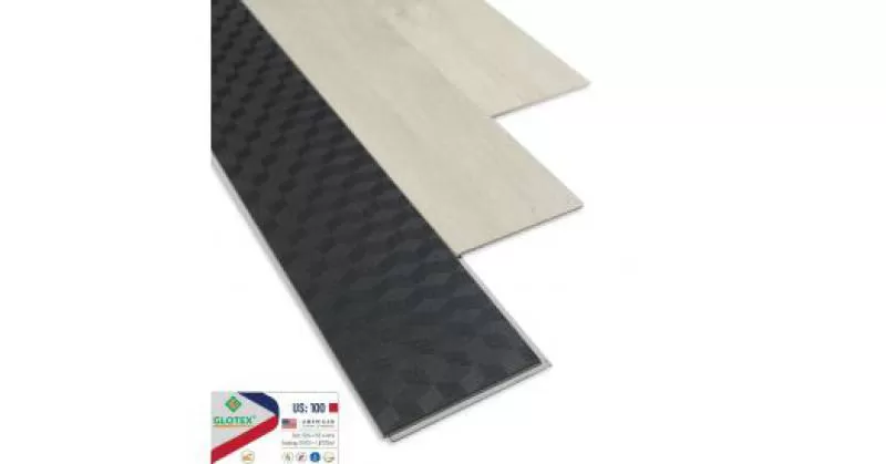 SÀN NHỰA GLOTEX ĐẾ CAO SU US-100