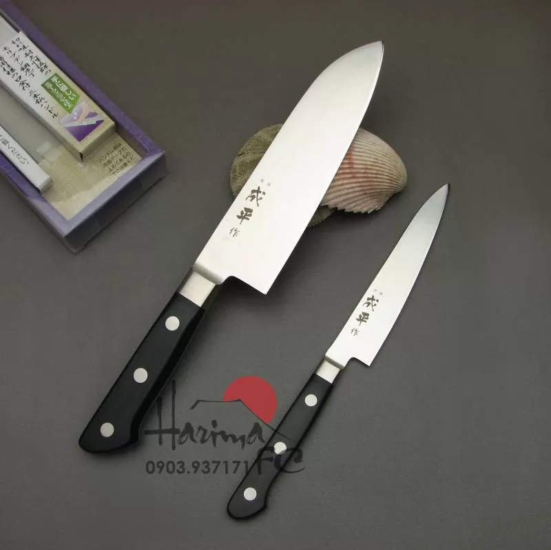 Bộ Dao NARIHIRA SP cán gỗ - Nhập khẩu Nhật Bản