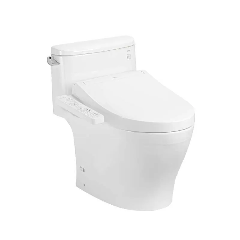 Bồn Cầu Điện Tử TOTO MS887CRW17#XW Kèm Nắp Rửa Điện Tử WASHLET (Loại Giấu Dây) Dòng C2 – TCF23460AAA (220V) 