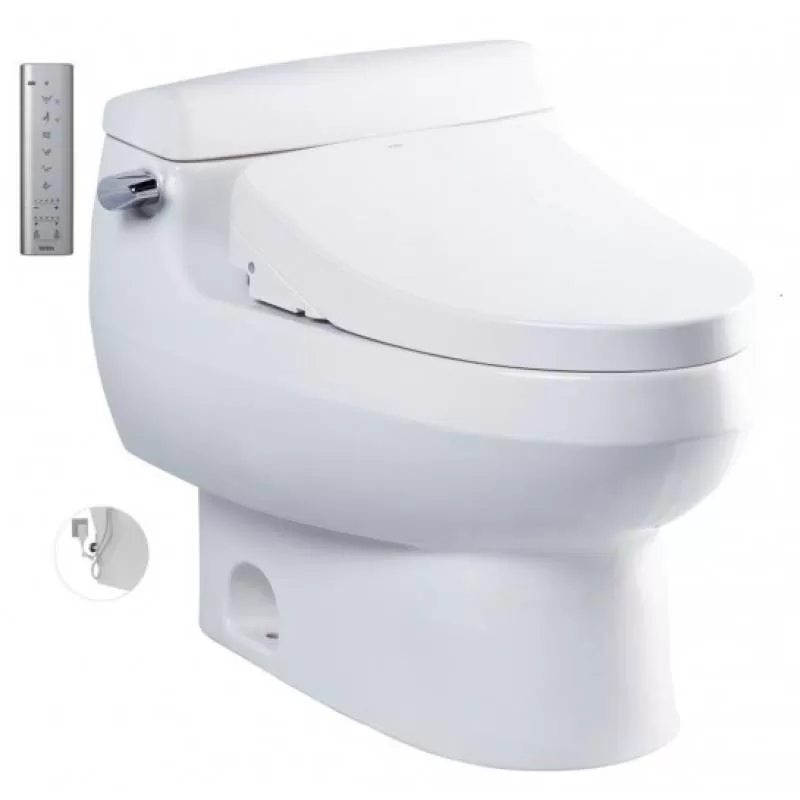 Bồn Cầu Điện Tử TOTO MS688W11#XW Kèm Nắp Rửa Điện Tử WASHLET Dòng S7 – TCF4911Z (220V) 