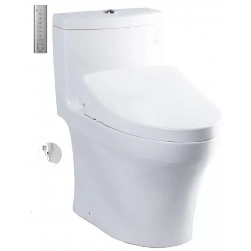 Bồn Cầu Điện Tử TOTO MS889DRW11#XW Kèm Nắp Rửa Điện Tử WASHLET Dòng S7 – TCF4911Z (220V)