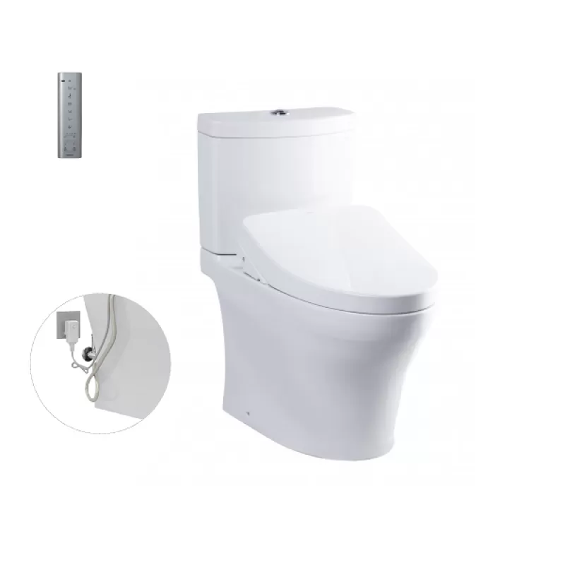 Bồn Cầu Điện Tử TOTO CS769DRW11#XW Kèm Nắp Rửa Điện Tử WASHLET Dòng S7 – TCF4911Z (220V) 