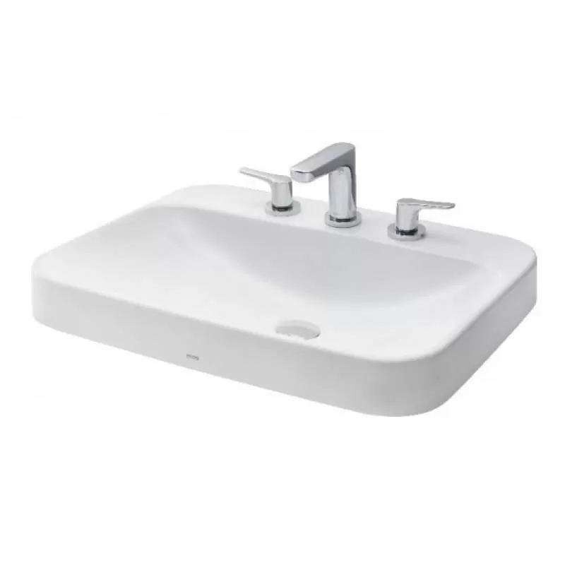 Chậu Rửa Mặt TOTO LT5616#XW Đặt Bàn 3 Lỗ