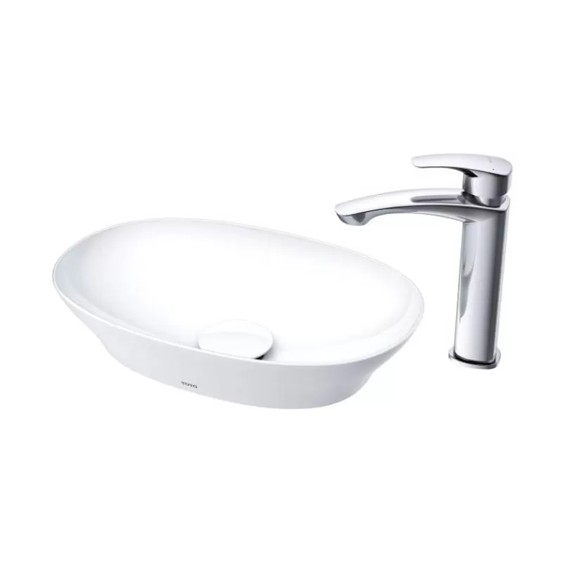 Chậu Rửa Mặt TOTO LT4724#XW Đặt Bàn