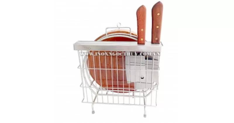 Kệ dao thớt inox 304 Bảo An - inoxngocthuy.com