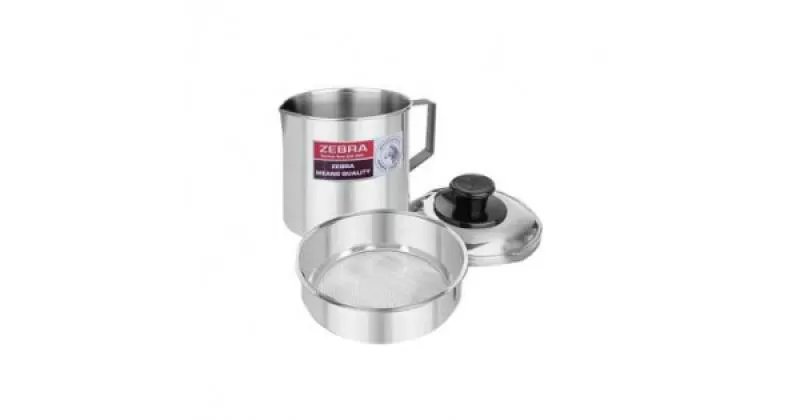 Ca inox có vĩ lượt Zebra 1L - inoxngocthuy.com
