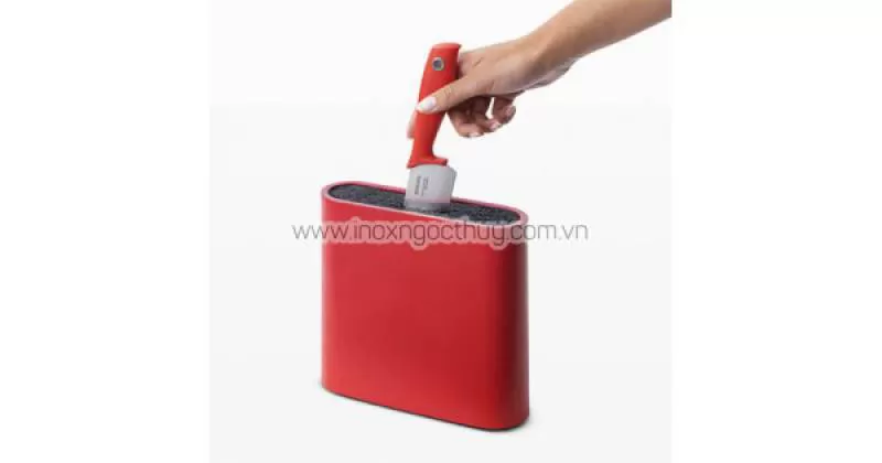 Bục để dao - đỏ - inoxngocthuy.com
