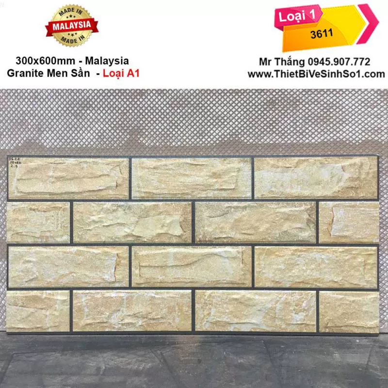 Gạch Ốp 30x60 Malaysia 3611