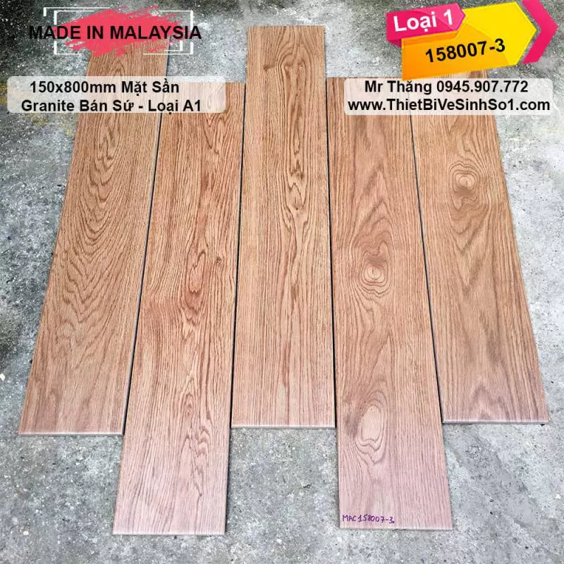Gạch Lát 15x80 Malaysia 158007-3 