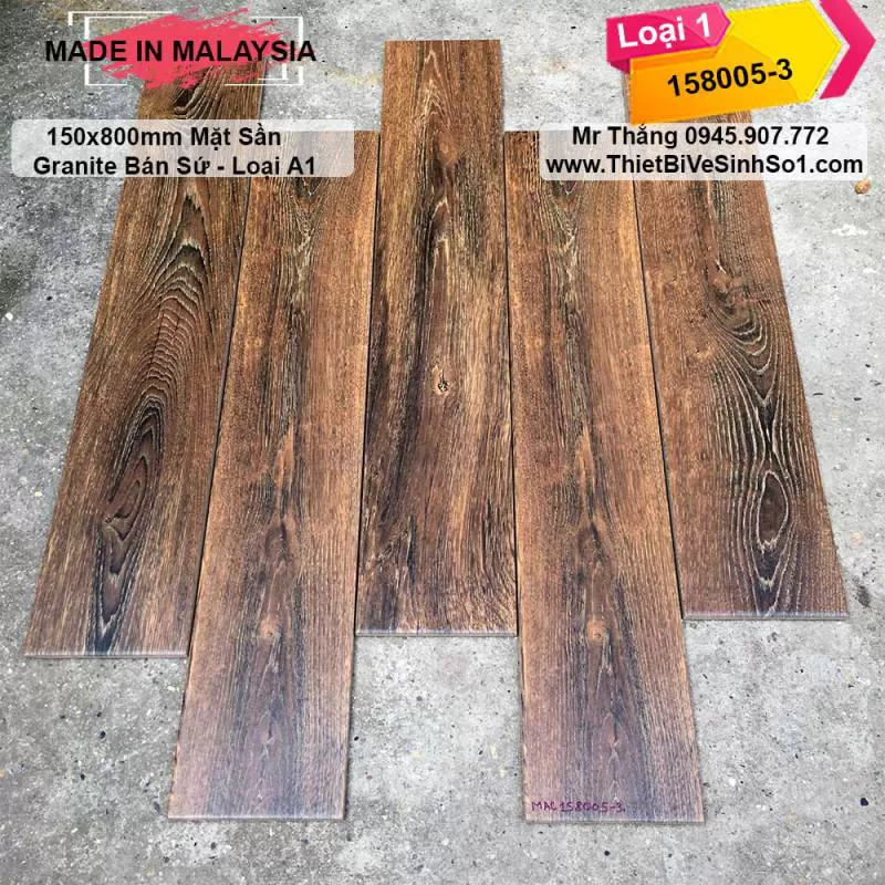 Gạch Lát 15x80 Malaysia 158005-3 