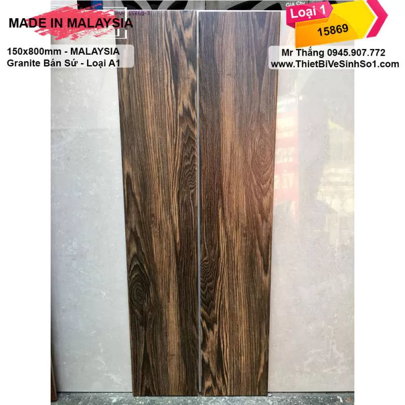Gạch Lát 15x80 Malaysia 15869