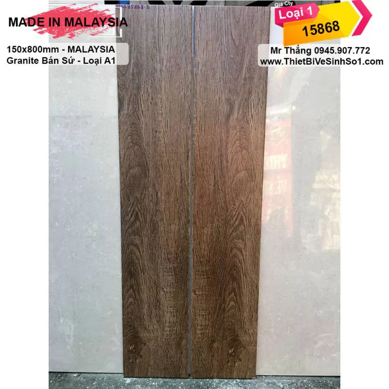 Gạch Lát 15x80 Malaysia 15868