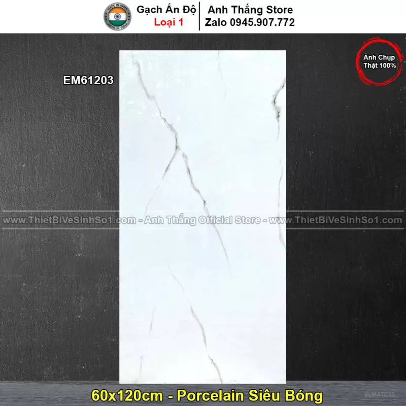 Gạch 60x120 Ấn Độ EM61203