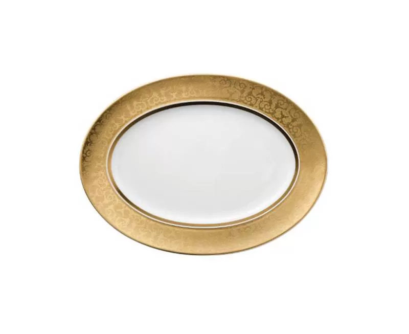 Đĩa Oval D40 Versace - Medusa Gala 19325-403636-12740