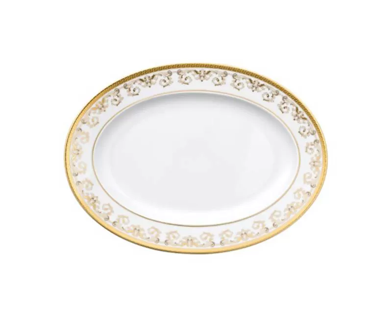 Đĩa Oval D34 Versace - Medusa Gala 19325-403636-12734
