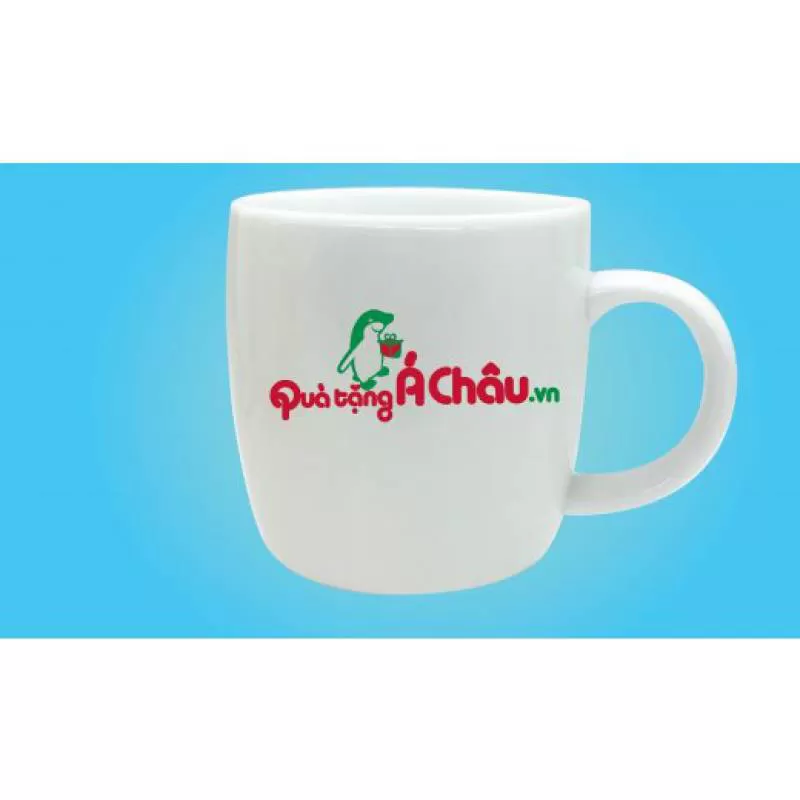Qùa tặng ly gốm sứ cao cấp Bát Tràng in logo Asia Safe trong tháng 6
