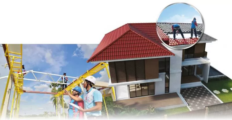 GIA CỐ MÁI NHÀ TRONG MÙA MƯA BÃO - SCG Vật Liệu Xây Dựng