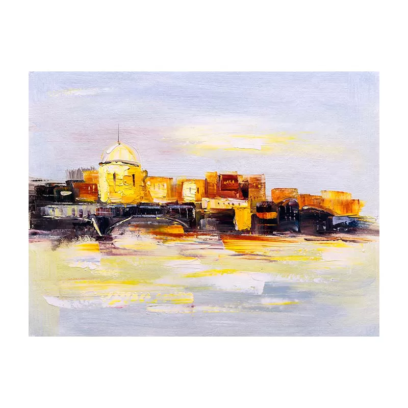 Tranh Canvas Thành Phố Nước Ý 