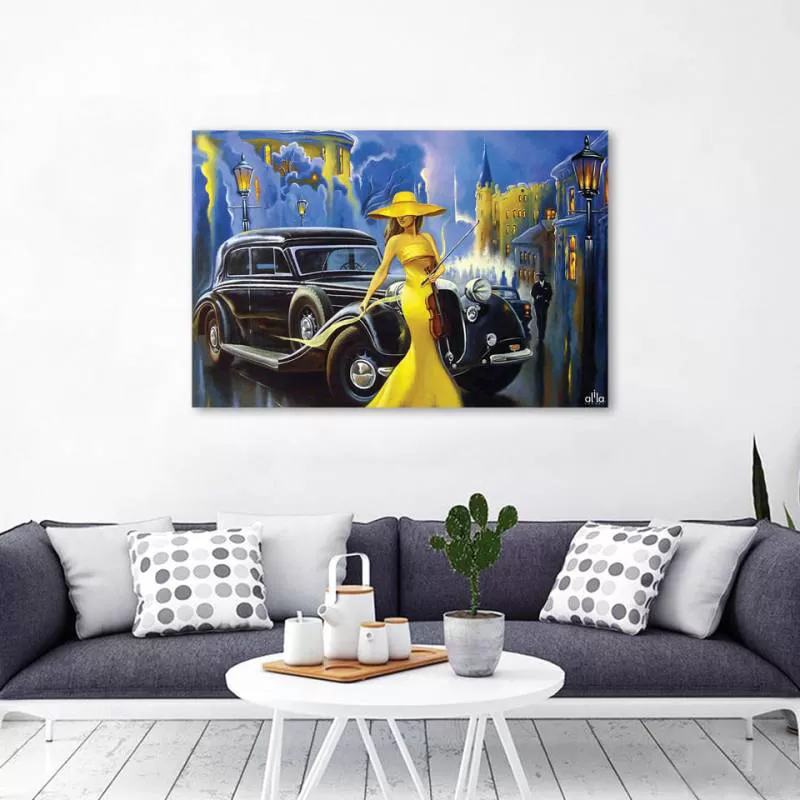 Tranh Canvas Luxury Woman Alila (60x90cm) 