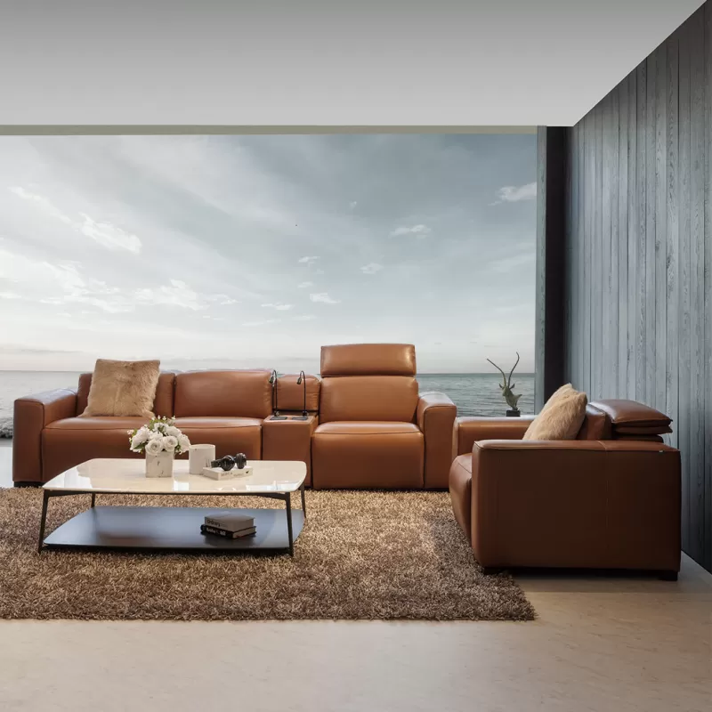 Sofa Da Đức Triumph SO-851 - Hiện Đại Đẳng Cấp