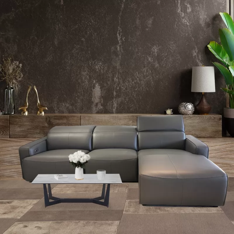 Mua Sofa góc da bò Nhật cao cấp Dublin
