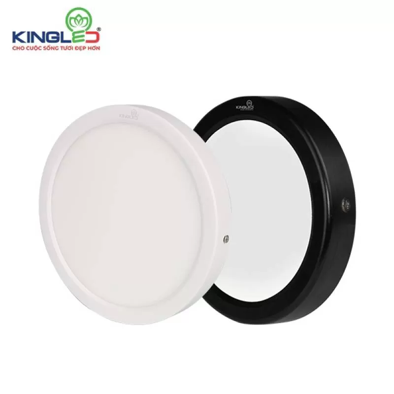 Đèn led ốp trần tròn 18W Moonstone Đen/Trắng ONL-18SS-T210