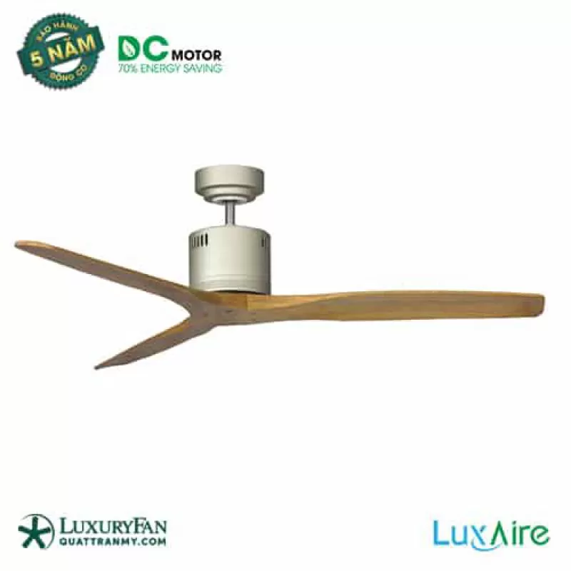 LUXAIRE RITTER DC SOLID WOOD BN