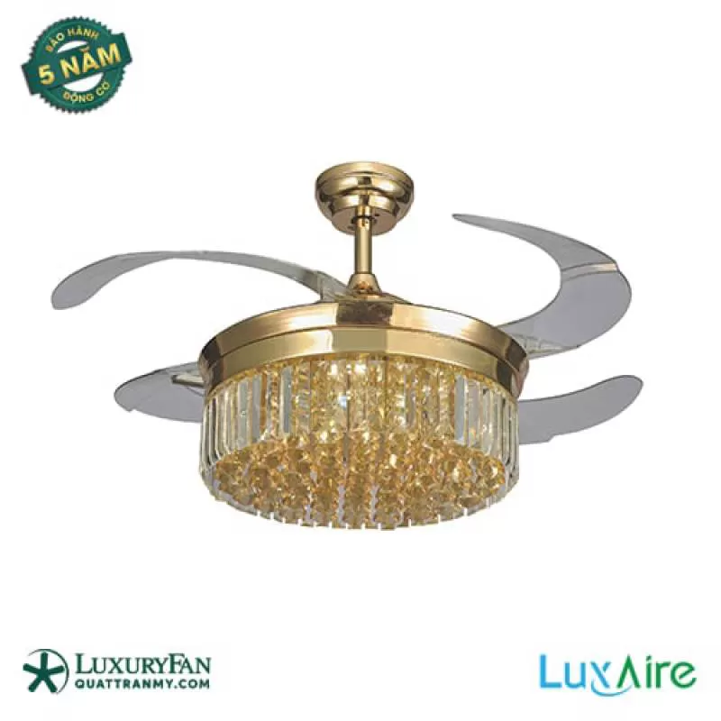 LUXAIRE CRYSTAL GOLD