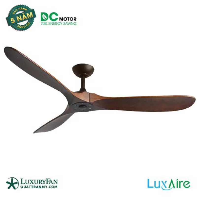 LUXAIRE SLIDER DC SOLID WOOD OB