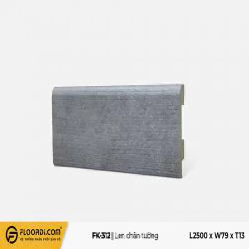 Len chân tường FK-312 - Dark Gray - 13mm