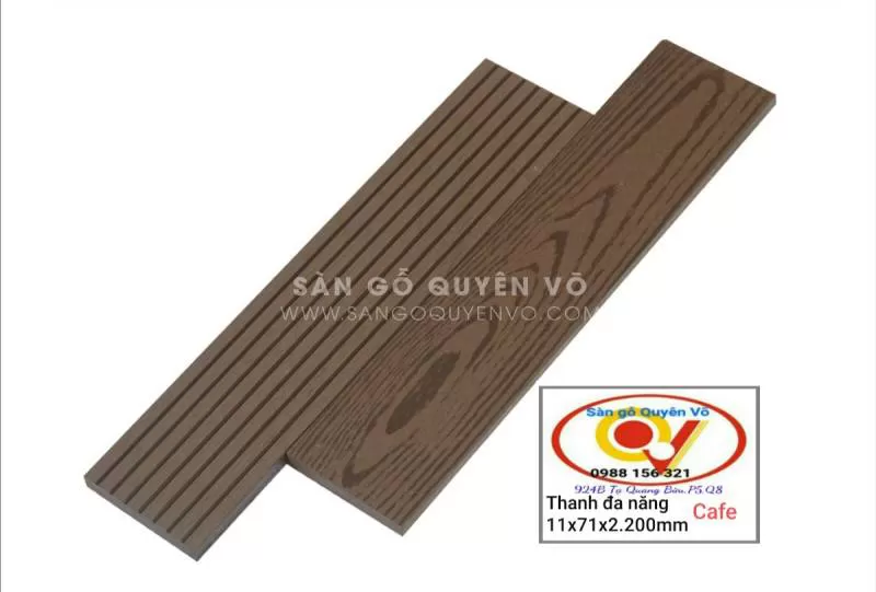 Thanh đa năng ngoài trời - cafe- bản 71mm