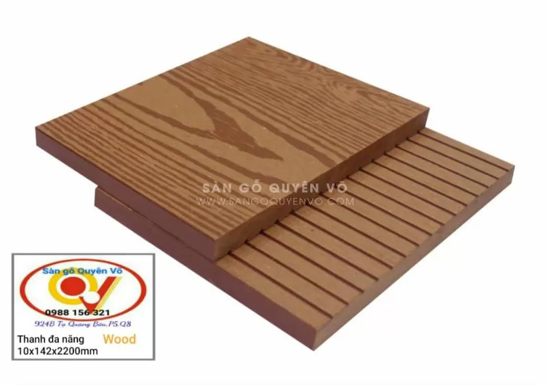 Thanh đa năng ngoài trời - wood- bản 142mm