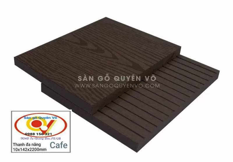 Thanh đa năng ngoài trời - cafe- bản 142mm