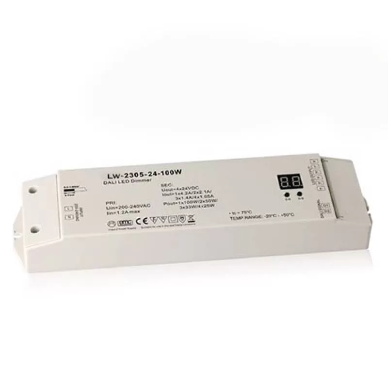 Driver cho dimmer đèn led RGBW và Dali