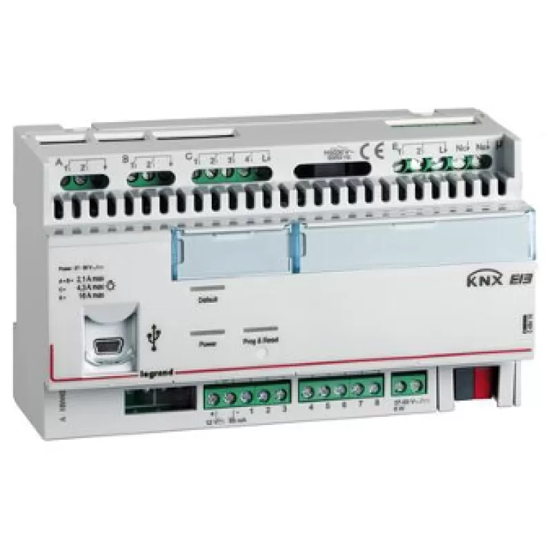 Legrand KNX Multi applications DIN controller 8 outputs 