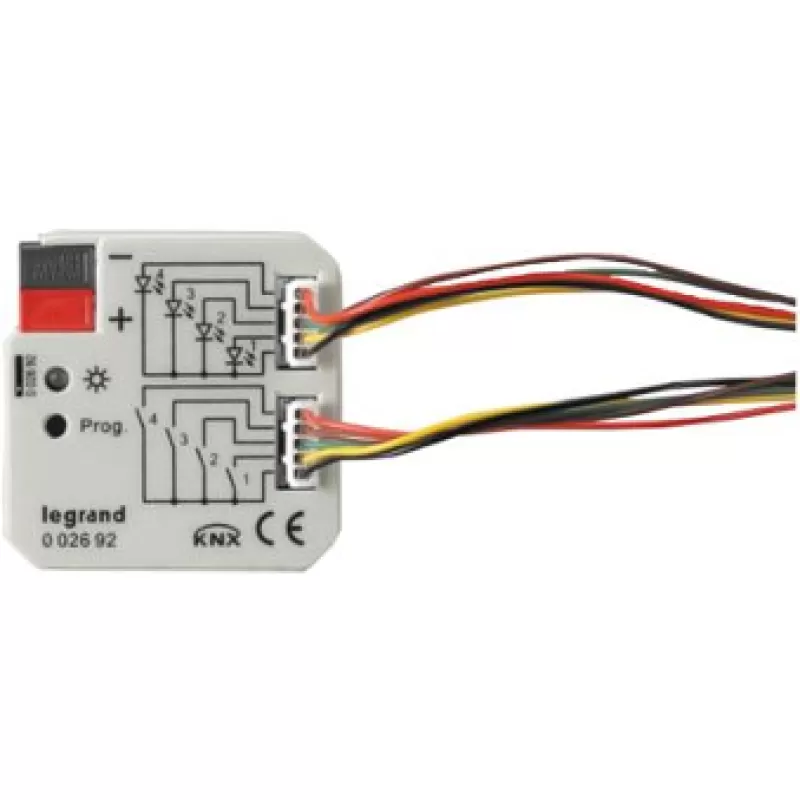 Legrand KNX BCU 4 entries