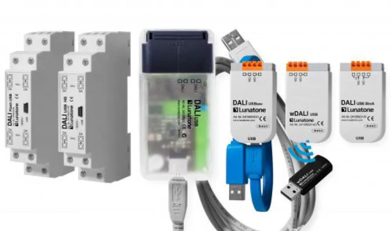 LUNATONE - DALI USB 30mA: BỘ GIAO TIẾP TIÊU CHUẨN DALI QUA USB 30mA/ DALI USB INTERFACE 30mA