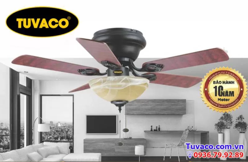 QUẠT TRẦN TRANG TRÍ TUVACO C202-07