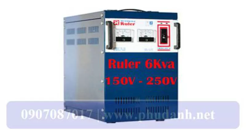 Ổn Áp Ruler 6kVA-150V-250-3
