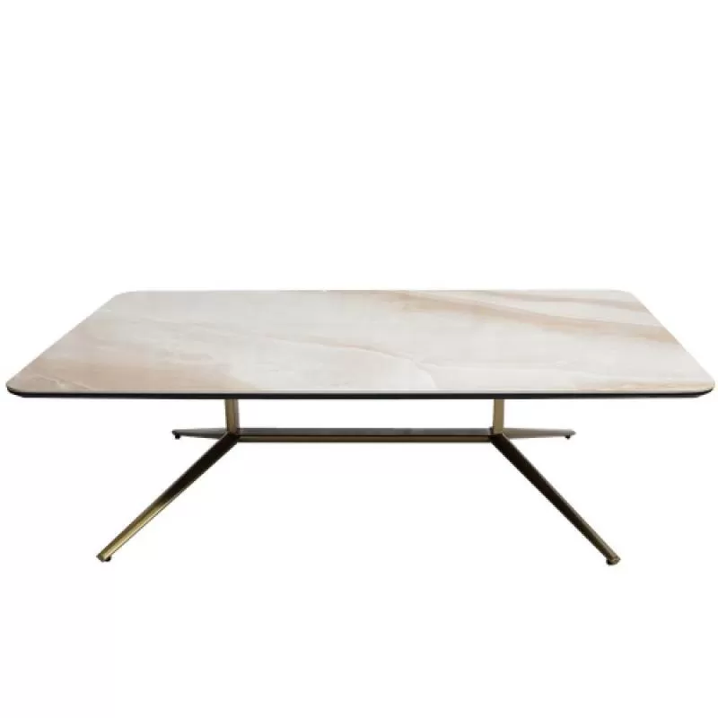 Bàn sofa Mondrian mặt gốm