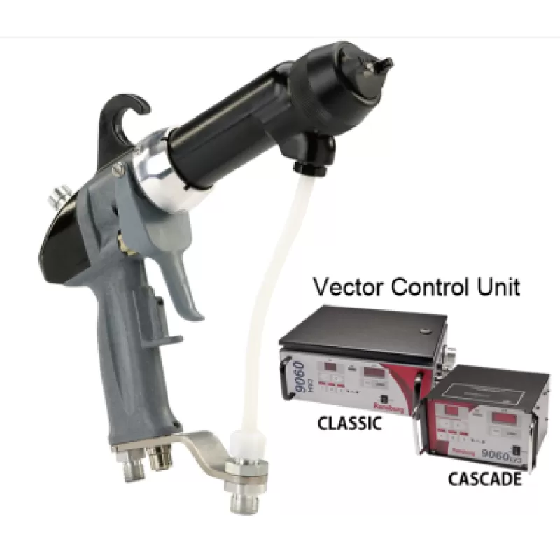 Súng phun sơn tĩnh điện Vector R90 Cascade