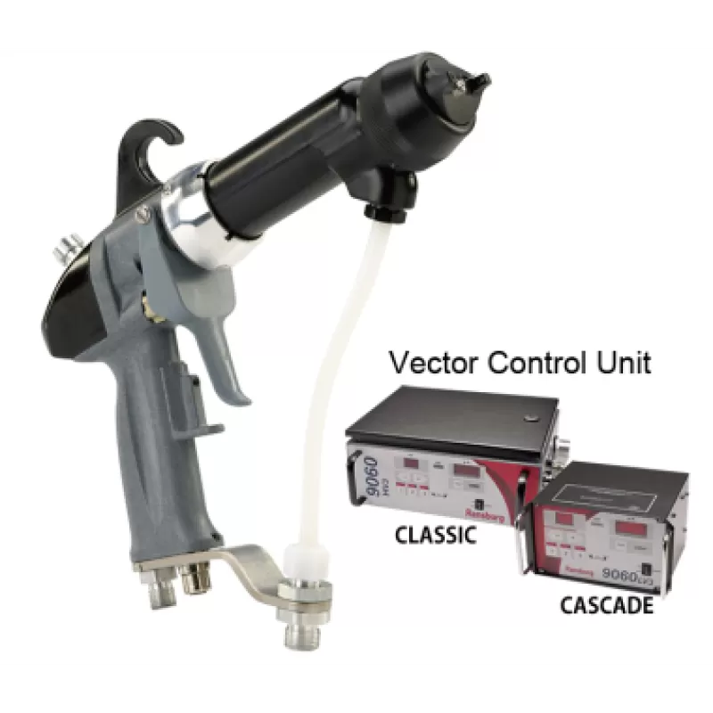 Súng phun sơn tĩnh điện Vector R90 Classic- Waterborne